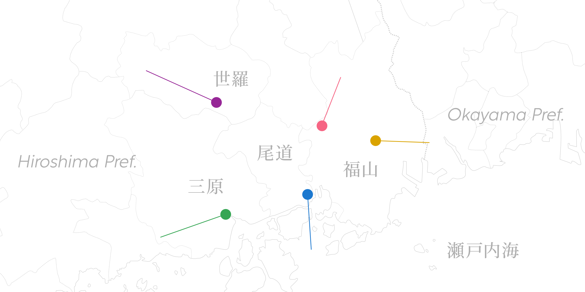 瀬戸内エリアマップ