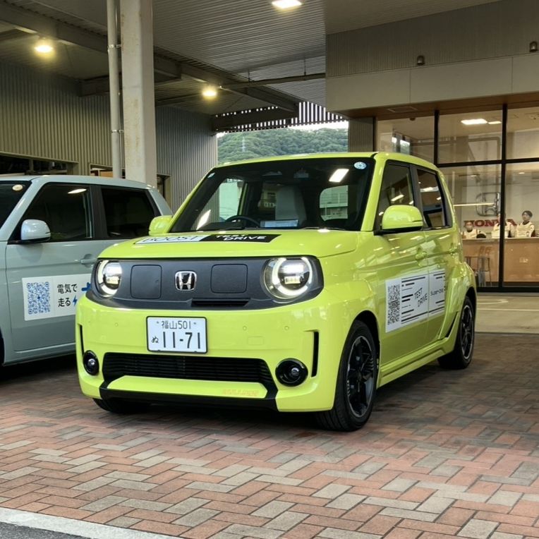 新型電気自動車が仲間入り♪