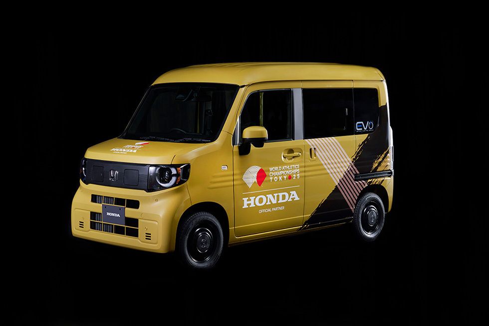 東京2025世界陸上競技選手権大会のオフィシャルパートナーとして 大会公式車両を提供