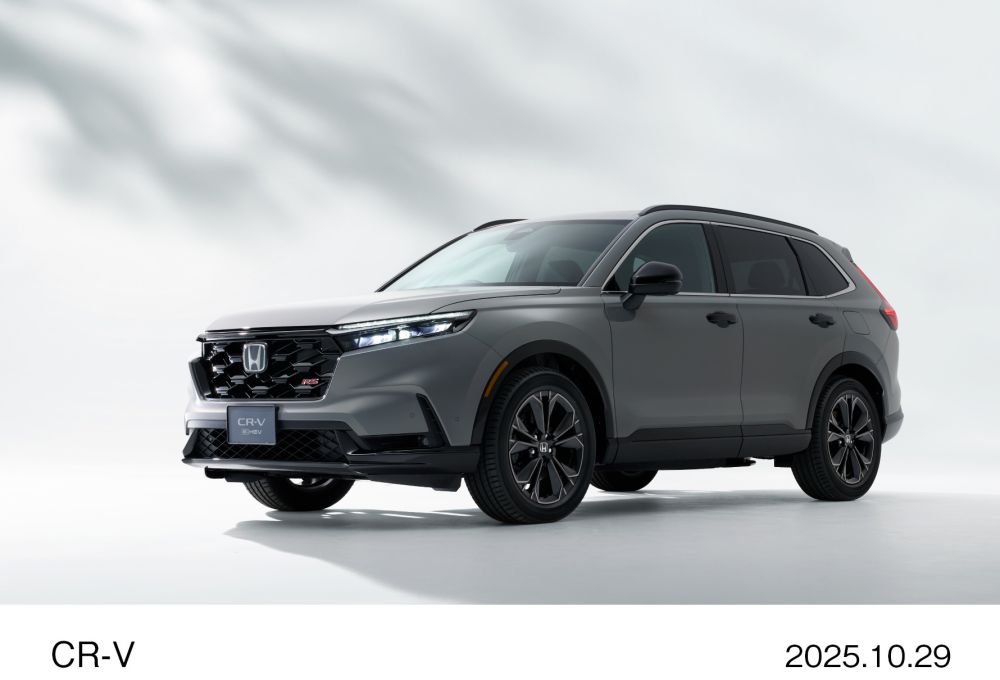 日本で今冬発売予定の「CR-V」ハイブリッドモデルを 「Japan Mobility Show 2025」で初公開