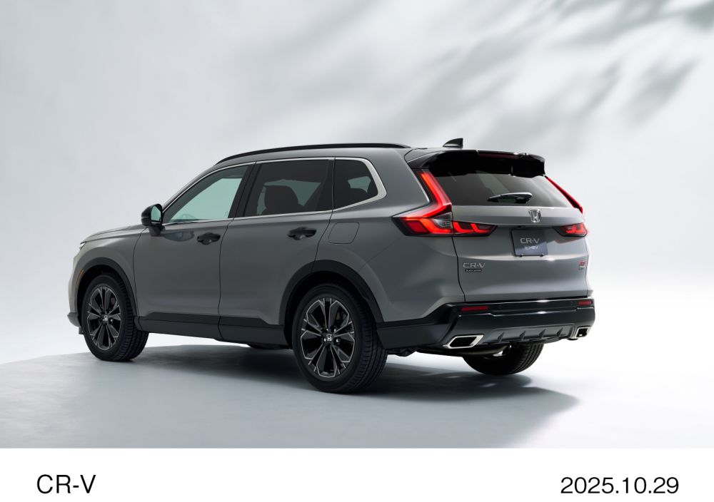 日本で今冬発売予定の「CR-V」ハイブリッドモデルを 「Japan Mobility Show 2025」で初公開