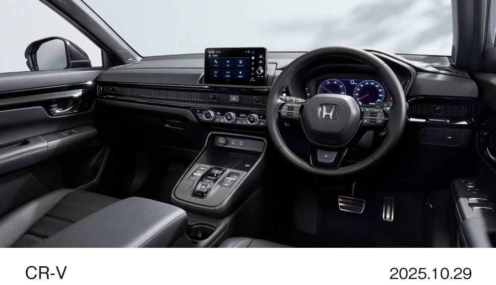 日本で今冬発売予定の「CR-V」ハイブリッドモデルを 「Japan Mobility Show 2025」で初公開